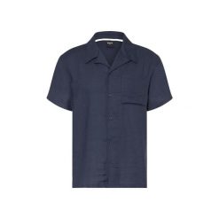 Koszula plażowa BOSS Vida_Shirt BLU (50540154-413). Niebieskie koszule męskie Boss, m, bez wzorów, bez kołnierzyka, bez ramiączek. Za 379.00 zł.