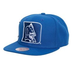 Czapka Duke NCAA Jumbotron. Niebieskie czapki męskie Mitchell & Ness, bez wzorów. Za 198.50 zł.