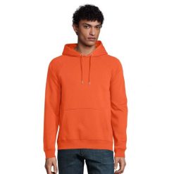 Bluza Z Kapturem Dla Dorosłych Unisex Stellar. Brązowe bluzy nierozpinane męskie SOL'S, s, bez wzorów, sportowe, bez ramiączek, z kapturem. Za 157.99 zł.