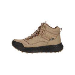 Buty trekkingowe Whistler Reid. Brązowe buty trekkingowe męskie Whistler, bez wzorów, sportowe, bez obcasa, bez zapięcia. Za 510.50 zł.