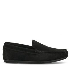 Mokasyny Gant. Czarne mokasyny męskie Gant, bez zapięcia. Za 319.99 zł.