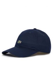 Lacoste Czapka z daszkiem RK0491 Granatowy. Niebieskie czapki męskie Lacoste, bez wzorów, z bawełny. Za 269.99 zł.