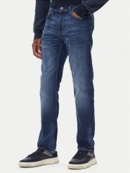 BOSS Jeansy Delaware Bo 50549523 Granatowy Slim Fit. Niebieskie jeansy męskie Boss, bez wzorów, z bawełny. Za 519.99 zł.