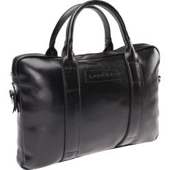 Torba Skórzana Czarna Positano. Torby na laptopa męskie marki LANCERTO. Za 699.90 zł.