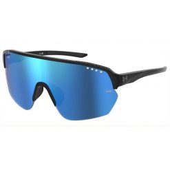 Okulary przeciwsłoneczne Under Armour Gamedat II/G S3. Czarne okulary przeciwsłoneczne męskie Under Armour, bez wzorów, sportowe. Za 449.99 zł.