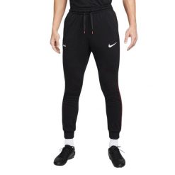 Męskie Spodnie Do Biegania FC Libero DriFIT. Czarne buty do biegania męskie Nike, bez wzorów, bez zapięcia, do biegania. Za 259.99 zł.