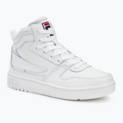 Buty męskie FILA Fxventuno L Mid. Białe buty sportowe na co dzień męskie Fila, l, bez wzorów, bez ramiączek, bez kaptura. Za 229.99 zł.