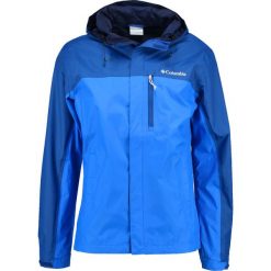 Columbia POURING ADVENTURE Kurtka hardshell blau. Niebieskie kurtki outdoor męskie Columbia, z hardshellu. Za 379.00 zł.
