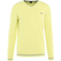 BOSS ATHLEISURE VIME Sweter sunny lime. Kardigany męskie marki BOSS ATHLEISURE. W wyprzedaży za 349.30 zł.
