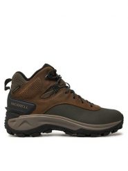 Merrell Trekkingi Thermo Kiruna 2 Mid Wp J037241 Brązowy. Brązowe buty trekkingowe męskie Merrell, bez wzorów, ze skóry, bez zapięcia, trekkingowe. Za 559.99 zł.