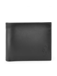 Polo Ralph Lauren Portfel Mpolo Sp24 Del2 405845398001 Czarny. Czarne portfele męskie Polo Ralph Lauren, bez wzorów, ze skóry. Za 349.99 zł.