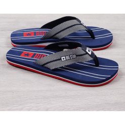 Japonki męskie plażowe granatowe Big Star. Klapki i japonki męskie Big Star. Za 79.99 zł.