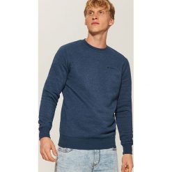 Gładka bluza - Granatowy. Bluzy nierozpinane męskie marki House. W wyprzedaży za 49.99 zł.