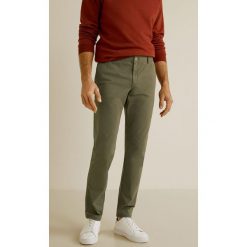 Mango Man - Spodnie Barna4. Eleganckie spodnie męskie marki Mango Man. Za 199.90 zł.