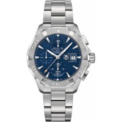 PROMOCJA ZEGAREK TAG HEUER AQUARACER CAY2112.BA0927. Niebieskie zegarki męskie TAG HEUER, z koronki, szklane. W wyprzedaży za 9,550.00 zł.