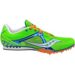 Buty do biegania męskie Saucony Velocity 5. Zielone buty do biegania męskie Saucony, bez wzorów, z materiału, bez zapięcia, do biegania. Za 378.00 zł.