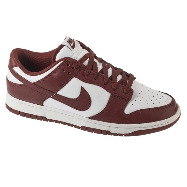 Buty sportowe Sneakersy męskie, Dunk Low Retro. Białe buty sportowe na co dzień męskie Nike, m, bez wzorów, retro, bez ramiączek, bez kaptura, trekkingowe. Za 449.99 zł.