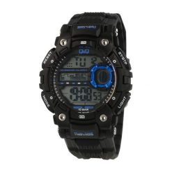 Zegarek Q&Q Męski M161-004 Dual Time czarny. Czarne zegarki męskie Q&Q. Za 133.00 zł.