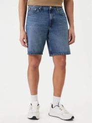 Tommy Hilfiger Szorty jeansowe Dover MW0MW42557 Niebieski Regular Fit. Niebieskie szorty męskie Tommy Hilfiger, bez wzorów, z bawełny. Za 369.99 zł.