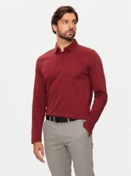 Pierre Cardin Polo C5 30604.3055 Bordowy Regular Fit. Czerwone koszulki polo męskie Pierre Cardin, m, bez wzorów, z bawełny, bez kołnierzyka, bez ramiączek. Za 199.99 zł.