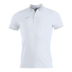 Koszulka polo do tenisa męska Joma Bali II. Białe koszulki polo męskie Joma, l, bez wzorów, z bawełny, sportowe, bez kołnierzyka, bez ramiączek. Za 161.00 zł.