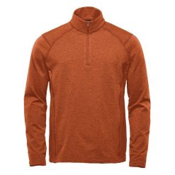 Męska Bluza Treeline Performance Quarter Zip. Brązowe bluzy nierozpinane męskie STORMTECH, m, bez wzorów, bez ramiączek, bez kaptura. Za 265.99 zł.
