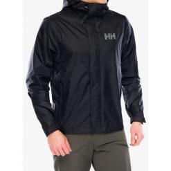 Kurtka przeciwdeszczowa męska Helly Hansen Loke Jacket 2.0. Czarne kurtki męskie Helly Hansen, m, bez wzorów, sportowe, bez ramiączek, bez kaptura. Za 480.99 zł.