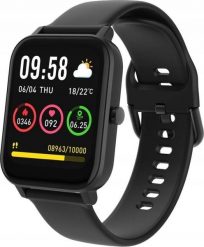 Smartwatch Forever ForeVigo 3 SW-320 Czarny (GSM169759). Czarne zegarki smartwatch Forever. Za 179.60 zł.
