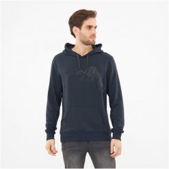 Bluza męska VIKING Panaka Hoodie Bamboo. Czarne bluzy nierozpinane męskie Viking, m, bez wzorów, bez ramiączek, bez kaptura. Za 279.90 zł.