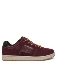 DC Sneakersy Manteca 4 S ADYS100766-XCCK Bordowy. Czerwone buty sportowe na co dzień męskie DC, m, bez wzorów, ze skóry, bez ramiączek, bez kaptura. Za 159.99 zł.