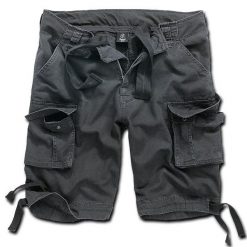 Szorty bushcraft męskie Brandit Urban Legend Vintage Czarne. Czarne szorty sportowe męskie Brandit, bez wzorów, vintage. Za 230.50 zł.