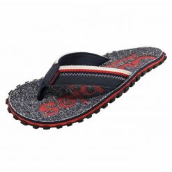 Japonki Gumbies Cairns C-CA-UNI-R niebieskie. Niebieskie klapki i japonki męskie bez wzorów, z bawełny. Za 279.92 zł.