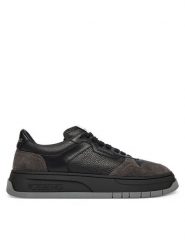 Iceberg Sneakersy Clock V2 IU1687 Czarny. Czarne buty sportowe na co dzień męskie Iceberg, m, bez wzorów, ze skóry, bez ramiączek, bez kaptura. Za 919.99 zł.