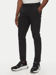 EA7 Emporio Armani Spodnie materiałowe 7M000509 AF14589 UC001 Czarny Slim Fit. Czarne długie spodnie sportowe męskie EA7 Emporio Armani, bez wzorów, z materiału, na golfa. Za 539.99 zł.