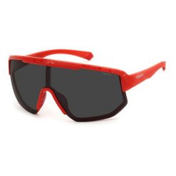 Okulary przeciwsłoneczne Unisex Polaroid PLD-7047-S-0Z3. Szare okulary przeciwsłoneczne męskie Polaroid, bez wzorów, sportowe. W wyprzedaży za 257.30 zł.