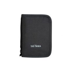Portfel Tatonka Travel Zip M RFID B - black. Czarne portfele męskie Tatonka, bez wzorów. Za 101.99 zł.