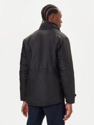 Barbour Kurtka przejściowa Sapper MWX0020BK71 Czarny Regular Fit. Czarne kurtki męskie Barbour, m, bez wzorów, z bawełny, bez ramiączek, bez kaptura. Za 1,789.00 zł.