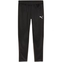 Spodnie męskie Puma Team Goal Training. Białe spodnie dresowe męskie Puma, bez wzorów, z dresówki. Za 149.00 zł.