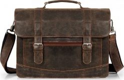 Solome SKÓRZANA TORBA LISTONOSZKA NA RAMIĘ SOLOME. Torby męskie na ramię Solome, bez wzorów, na ramię. Za 349.00 zł.