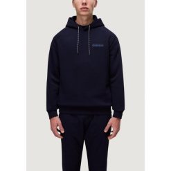 Bluza Mężczyzna NAPAPIJRI B-BACK GRAPHIC H. Niebieskie bluzy nierozpinane męskie Napapijri, m, bez wzorów, casualowe, bez ramiączek, bez kaptura. W wyprzedaży za 311.35 zł.