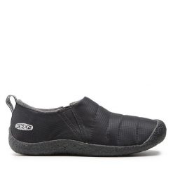 Półbuty Keen. Czarne codzienne półbuty męskie Keen, bez wzorów, bez obcasa, bez zapięcia. Za 279.99 zł.