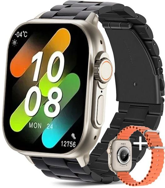 Zegarek SMARTWATCH Rubicon ULTRA MAX br black/OR. Czarne zegarki smartwatch Rubicon. Za 249.00 zł.