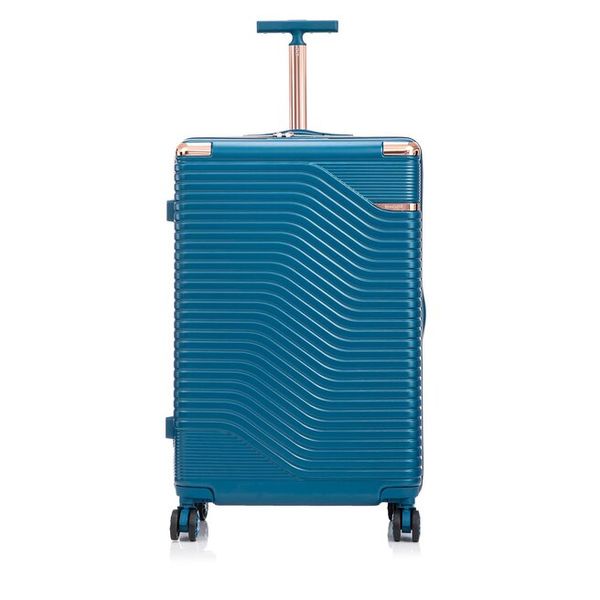 Walizka duża Semi Line. Niebieskie walizki męskie Semi-line, bez wzorów, duże. Za 269.99 zł.