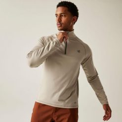 Fuse Up II Polar narciarski męski. Brązowe bluzy z polaru męskie Dare 2B, m, bez wzorów, z polaru, sportowe, bez ramiączek, bez kaptura. Za 139.99 zł.