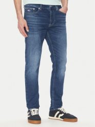 Tommy Jeans Jeansy DM0DM21032 Niebieski Tapered Fit. Niebieskie jeansy męskie Tommy Jeans, bez wzorów, z bawełny. Za 289.99 zł.