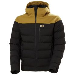 Kurtka puchowa Helly Hansen Bossanova. Brązowe kurtki męskie Helly Hansen, bez wzorów, z puchu, bez ramiączek, bez kaptura. W wyprzedaży za 879.00 zł.