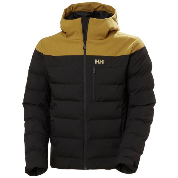 Kurtka puchowa Helly Hansen Bossanova. Brązowe kurtki męskie Helly Hansen, xl, bez wzorów, z puchu, bez ramiączek, bez kaptura. W wyprzedaży za 998.00 zł.