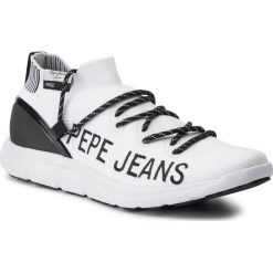 Sneakersy PEPE JEANS - Hike Summer PMS30521 White 800. Buty sportowe na co dzień męskie Pepe Jeans. W wyprzedaży za 179.00 zł.
