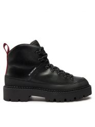 Tommy Jeans Trapery EM0EM01491 Czarny. Czarne buty zimowe męskie Tommy Jeans, bez wzorów, z jeansu, bez obcasa, bez zapięcia. Za 449.99 zł.