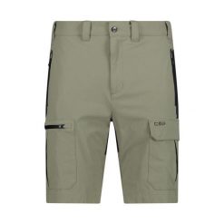 Szorty męskie turystyczne CMP 35T5357. Zielone szorty sportowe męskie CMP, bez wzorów, sportowe. Za 179.99 zł.